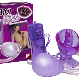 SUCCHIA VAGINA A FORMA DI BOCCA CON LINGUA VIBRANTE "VAGINA KISS" - immagine 1