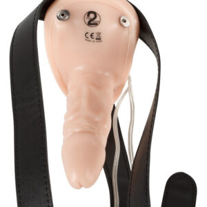 IMBRACATURA CON 2 VIBRATORI INDOSSABILI "STRAP-ON DUO" - immagine 4