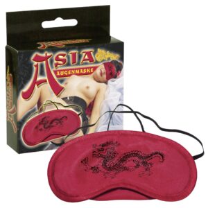 BENDA IN RASO ROSSO "ASIA" - immagine 1