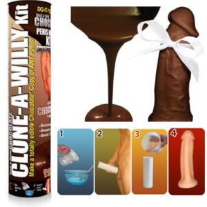 KIT AL CIOCCOLATO PER CLONARE IL PROPRIO PENE "CLONE A WILLY" - immagine 5