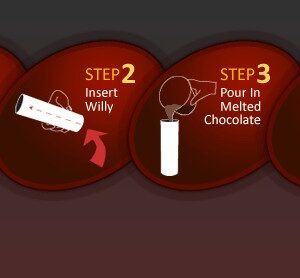 KIT AL CIOCCOLATO PER CLONARE IL PROPRIO PENE "CLONE A WILLY" - immagine 6