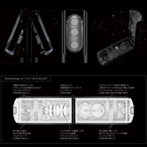 MASTURBATORE TENGA "FLIP HOLE" NERO - immagine 3