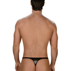 PERIZOMA UOMO NERO OPACO "EROS VENEZIANI" - immagine 3