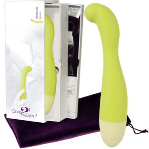 VIBRATORE STIMOLANTE PUNTO G "HARMONIA" VERDE - immagine 1