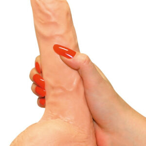 FALLO REALISTICO "BLACK & WHITE" CARNE - 23 CM - immagine 5