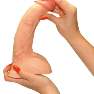 FALLO REALISTICO "BLACK & WHITE" CARNE - 23 CM - immagine 6