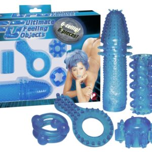 SET DEL PIACERE GUAINE E ANELLI FALLICI "UFO" - immagine 1