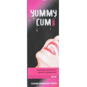 GOCCE PER LA PRODUZIONE DI SPERMA "YUMMY CUM DROPS" - 30ML - immagine 1