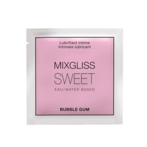 LUBRIFICANTE MONODOSE MIXGLISS "BUBBLE GUM" - 4 ML - immagine 1
