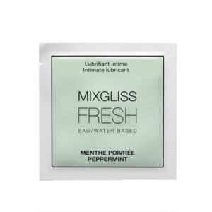 LUBRIFICANTE MONODOSE MIXGLISS "PEPPERMINT" - 4 ML - immagine 1