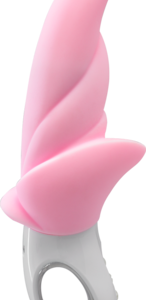 VIBRATORE E STIMOLATORE FUN FACTORY "CALLA" ROSA CHIARO - immagine 1