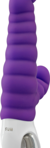 VIBRATORE E STIMOLATORE FUN FACTORY "PAUL & PAULINA" VIOLA - immagine 3