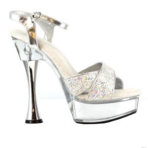 SCARPA EFFETTO GLITTER CON TACCHI A SPILLO "LUNA BOMB" - immagine 4