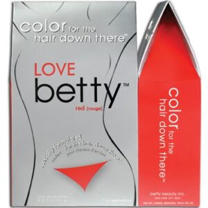 TINTURA PELI PUBICI BETTY BEAUTY ROSSO - immagine 1
