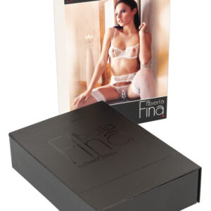 COMPLETO INTIMO BIANCO 3 PEZZI CON REGGICALZE - immagine 19