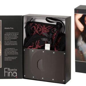 COMPLETO INTIMO ROSSO CON REGGISENO A BALCONCINO REGGICALZE E PERIZOMA APERTO - immagine 13