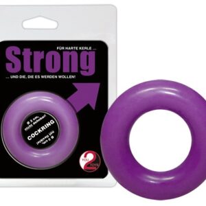 ANELLO FALLICO "STRONG" VIOLA - immagine 1