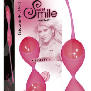 PALLINE DELLE GEISHE SWEET SMILE "SPORTY" ROSA - immagine 1
