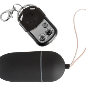 OVULO VIBRANTE WIRELESS "BLACK SILKY" - 8 CM - immagine 1