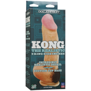 FALLO ULTRA REALISTICO DOC JOHNSON "KONG" - 23 CM - immagine 4
