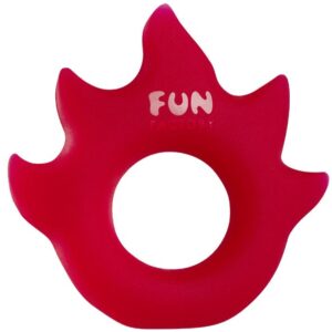 ANELLO FALLICO FUN FACTORY "FLAME" ROSSO - immagine 1
