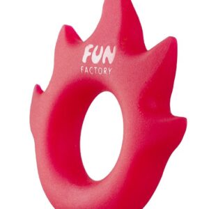 ANELLO FALLICO FUN FACTORY "FLAME" ROSSO - immagine 3