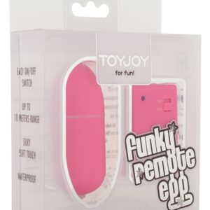 OVULO VIBRANTE WIRELESS "FUNKY REMOTE" ROSA - immagine 3