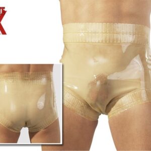 SLIP SEMI TRASPARENTE IN LATEX ADERENTE - immagine 4
