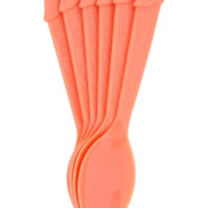 SET 6 CUCCHIAI IN SILICONE CON MANICO A FORMA DI PENE - immagine 1