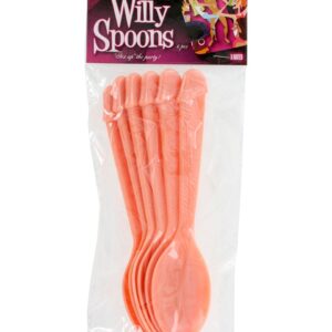 SET 6 CUCCHIAI IN SILICONE CON MANICO A FORMA DI PENE - immagine 3