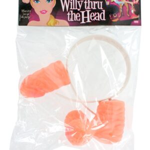CERCHIETTO PER CAPELLI CON PENE CHE ATTRAVERSA LA TESTA - immagine 3