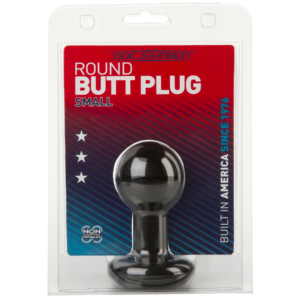 PLUG ANALE ROTONDO CON BASE DOC JOHNSON - SMALL - immagine 3
