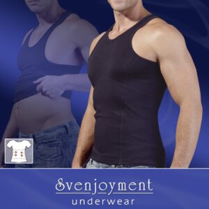 CANOTTA MODELLANTE E SNELLENTE "BELLY" NERA - immagine 6