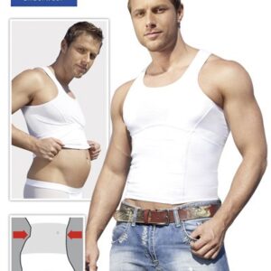 CANOTTA MODELLANTE E SNELLENTE "BELLY" BIANCA - immagine 8