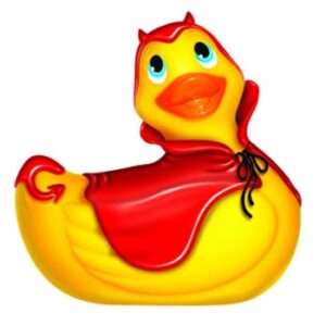 PAPERELLA VIBRANTE I RUB MY DUCKIE "DEVIL" - immagine 1
