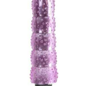 VIBRATORE PIPEDREAM "JELLY GEMS NO. 7" VIOLA - 18.5 CM - immagine 3
