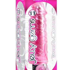 VIBRATORE REALISTICO PIPEDREAM "JELLY GEMS NO. 11" ROSA - 23 CM - immagine 3
