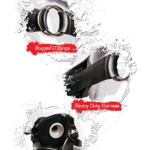 IMBRACATURA STRAP-ON CON FALLO REALISTICO FETISH FANTASY "HOLLOW" - 30 CM - immagine 4