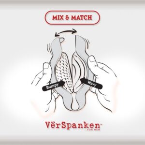 MASTURBATORE HI-TECH VERSPANKEN "SMOOTH" BLU - immagine 1