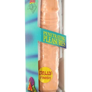 VIBRATORE REALISTICO "VINYL LARGE P-SHAPE" CARNE - 23 CM - immagine 3