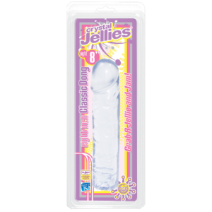 FALLO SEMITRASPARENTE DOC JOHNSON "CRYSTAL JELLIES" - 20 CM - immagine 3