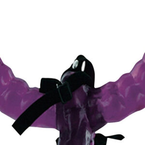 FALLO STRAP-ON DOPPIO FETISH FANTASY VIOLA - immagine 4