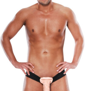 FALLO STRAP-ON FETISH FANTASY CARNE - 25 CM - immagine 3