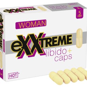 CAPSULE STIMOLANTI PER DONNE "LIBIDO EXXTREME" - 5 PEZZI - immagine 1