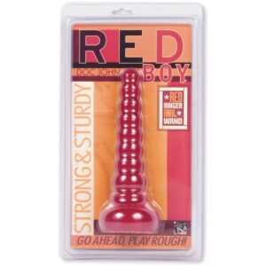 FALLO ANALE DOC JOHNSON "RED BOY" ROSSO - immagine 3