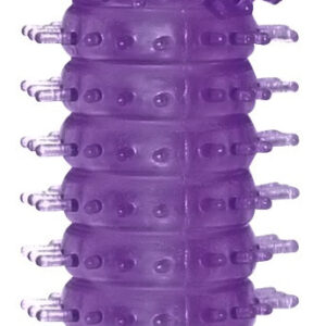 GUAINA FALLICA INDOSSABILE IN JELLY "XTRA LUST" VIOLA - immagine 3