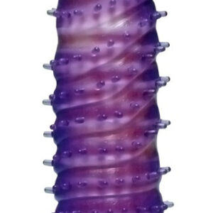 GUAINA FALLICA INDOSSABILE IN JELLY "XTRA LUST" VIOLA - immagine 4
