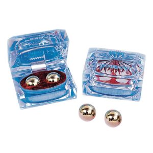 PALLINE DELLE GEISHE IN METALLO "BEN WA" - immagine 1