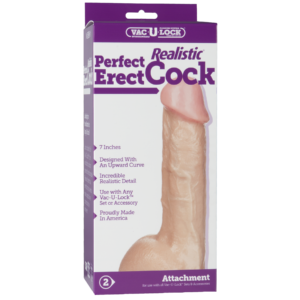 FALLO REALISTICO IN LATTICE DOC JOHNSON "PERECT ERECT" - 21 CM - immagine 3