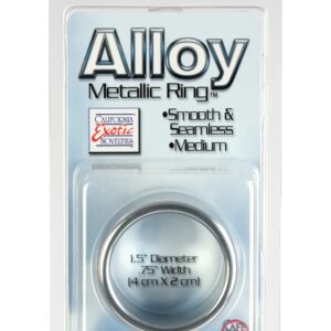 ANELLO FALLICO IN METALLO "ALLOY" - MEDIUM - immagine 3